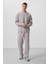 Taş Yüzeyi Dokulu Oversize Erkek Eşofman Takım - 85275 4