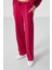 Viva Kırmızı Yumuşak Dokulu Dik Yaka Oversize Lastikli Kadın Eşofman Takım - 95349 2