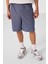 Kot Lacivert Standart Fit Dokuma Hafif Esnek Chino Erkek Şort - 81292 5