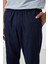 Lacivert Standart Fit Dokuma Hafif Esnek Chino Erkek Pantolon - 82177 4