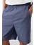 Kot Lacivert Standart Fit Dokuma Hafif Esnek Chino Erkek Şort - 81293 4