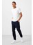 Lacivert Standart Fit Dokuma Hafif Esnek Chino Erkek Pantolon - 82176 4