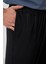 Siyah Standart Fit Dokuma Hafif Esnek Chino Erkek Pantolon - 82175 3