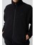 Siyah Kalın Yumuşak Dokulu Standart Fit Nakışlı Polar Erkek Çocuk Sweatshirt - 11223 2