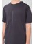 Antrasit Pamuklu Yumuşak Dokulu Oversize Baskılı Erkek Çocuk T-Shirt - 11301 4