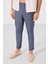 Kot Lacivert Standart Fit Dokuma Hafif Esnek Chino Erkek Pantolon - 82178 2