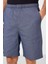 Kot Lacivert Standart Fit Dokuma Hafif Esnek Chino Erkek Şort - 81291 3