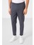 Gri Standart Fit Dokuma Hafif Esnek Chino Erkek Pantolon - 82178 2