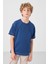 Parlament Pamuklu Yumuşak Dokulu Oversize Baskılı Erkek Çocuk T-Shirt - 11285 1