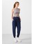 Indigo Polyester Cepli Standart Kalıp Kadın Pantolon - 94677 1