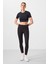 Siyah Polyester Esnek Standart Fit Performans Kadın Tayt - 94667 1