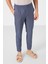 Kot Lacivert Standart Fit Dokuma Hafif Esnek Chino Erkek Pantolon - 82179 3