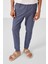 Kot Lacivert Standart Fit Dokuma Hafif Esnek Chino Erkek Pantolon - 82180 2