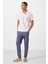 Kot Lacivert Standart Fit Dokuma Hafif Esnek Chino Erkek Pantolon - 82180 3