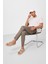 Camel Standart Fit Dokuma Hafif Esnek Chino Erkek Pantolon - 82179 1