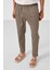 Camel Standart Fit Dokuma Hafif Esnek Chino Erkek Pantolon - 82179 3