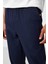 Lacivert Standart Fit Dokuma Hafif Esnek Chino Erkek Pantolon - 82178 4