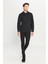 Pamuklu Standart Fit Normal Kesim Polo Yaka Sweatshirt 2