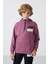 Tommy Life Soft Vişne-Lacivert Pamuklu Kalın Içi Tüylü Yumuşak Dokulu Standart Fit Nakışlı Erkek Çocuk eşofman takım - 11255 2