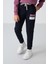 Tommy Life Soft Vişne-Lacivert Pamuklu Kalın Içi Tüylü Yumuşak Dokulu Standart Fit Nakışlı Erkek Çocuk eşofman takım - 11255 4