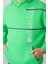 Neon Yeşil Pamuklu Kalın İçi Tüylü Yumuşak Dokulu Standart Fit Baskılı Erkek Çocuk Sweatshirt - 11239 3