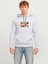 Jack Jones Erkek Gri Jorvesterbro Newton Sweat 12266801G 2