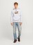 Jack Jones Erkek Gri Jorvesterbro Newton Sweat 12266801G 5