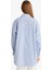 Relax Fit Oxford Çizgili Uzun Kollu Gömlek Tunik D4772AX25AU 6