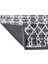 Hilversum Geometrik Siyah Pamuk Dikdörtgen Modern Desenli Pamuk Makinada Yıkanabilir Hav Toz Vermez Leke Tutmayan Kaymaz Taban Dijital Makine Baskı Salon Yolluk Mutfak Halı 5