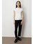 On Sıfır Yaka Ay Kol Basic Bluz 3