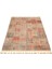 Brezice Patchwork Kahverengi Pamuk Dikdörtgen Modern Desenli Pamuk Makinada Yıkanabilir Hav Toz Vermez Leke Tutmayan Kaymaz Taban Dijital Makine Baskı Salon Yolluk Mutfak Halı 2