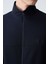 Lacivert Pamuklu Kalın Yumuşak Dokulu Comfort Fit Basic Erkek Eşofman Takım - 85260 4
