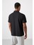 Tommy Life Siyah Polyester Nefes Alan Dokulu Ince Esnek Standart Fit Polo Yaka Erkek Performans T-Shirt - 88393 5