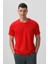 Fiesta Erkek Basic Kısa Kol Standart Kalıp O Yaka T-shirt - 87911 4