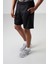Tommy Life Siyah Polyester Kalın Yumuşak Comfort Fit Erkek Şort - 81273 2