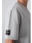 Taş Pamuklu Kalın Yüzeyi Dokulu Oversize Fit Basic Erkek T-Shirt - 88339 3
