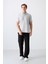 Tommy Life Taş Pamuklu Kalın Yumuşak Dokulu Standart Fit Basic Polo Yaka Erkek T-Shirt - 88348 2