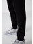 Tommy Life Siyah Pamuk Yumuşak Dokulu Standart Fit Nakışlı Erkek Eşofman Alt - 82133 4