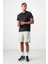 Tommy Life Siyah Polyester Nefes Alan Dokulu Ince Esnek Standart Fit Erkek Performans T-Shirt - 88384 2