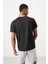 Tommy Life Siyah Polyester Nefes Alan Dokulu Ince Esnek Standart Fit Erkek Performans T-Shirt - 88384 5