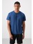 Tommy Life Parlament Polyester Nefes Alan Dokulu Ince Esnek Standart Fit Erkek Performans T-Shirt - 88384 3