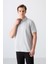 Tommy Life Taş Pamuklu Kalın Yumuşak Dokulu Standart Fit Basic Polo Yaka Erkek T-Shirt - 88348 4