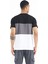 Siyah Renk Geçişli Baskı Detaylı O Yaka Standart Kalıp Erkek T-Shirt - 88177 5