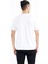 Beyaz Ön Cep Detaylı Baskılı Standart Kalıp Erkek T-shirt - 88200 5