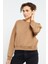 Toprak Basic Rahat Form O Yaka Kadın Sweatshirt - 97114 1