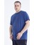 İndigo Basic Kısa Kol O Yaka Büyük Beden Erkek T-Shirt - 88072 1