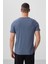 Petrol Erkek Basic Kısa Kol Standart Kalıp O Yaka T-Shirt - 87911 5