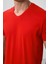 Fiesta Basic Kısa Kol Standart Kalıp V Yaka Erkek T-Shirt - 87912 3