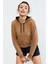 Toprak Uzun Kol Rahat Form Kapüşonlu Kadın Sweatshirt - 97115 1