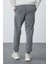 Tommy Life Gri Melanj Erkek Cepli Standart Kalıp Jogger Eşofman ALT-84652 5